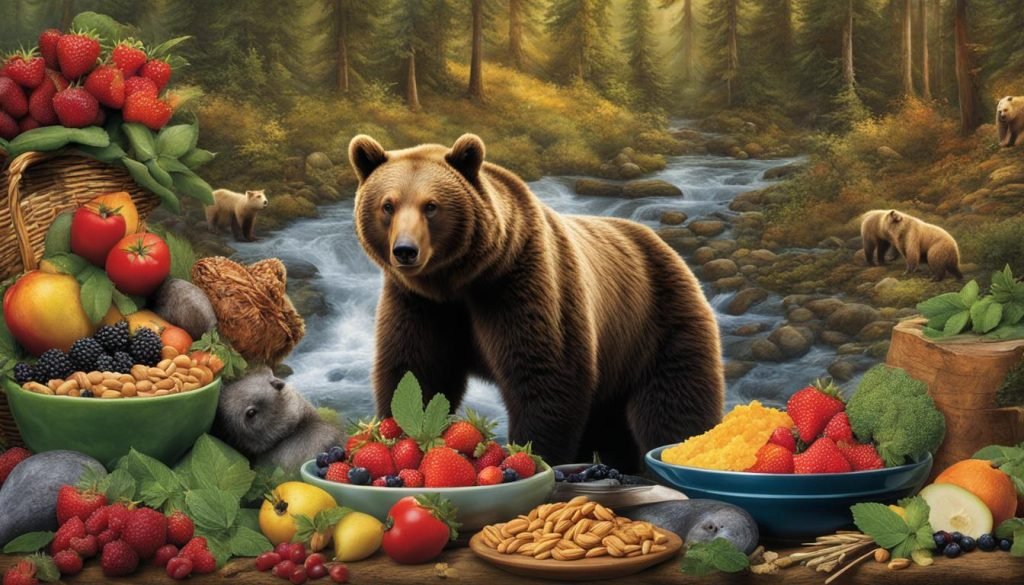 natural diet of bears