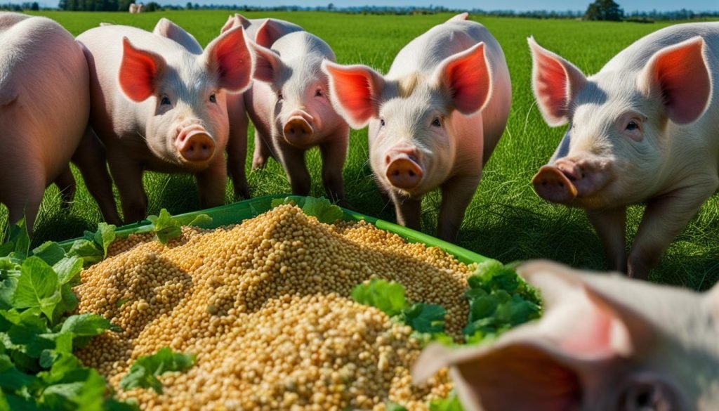 pig feed choices
