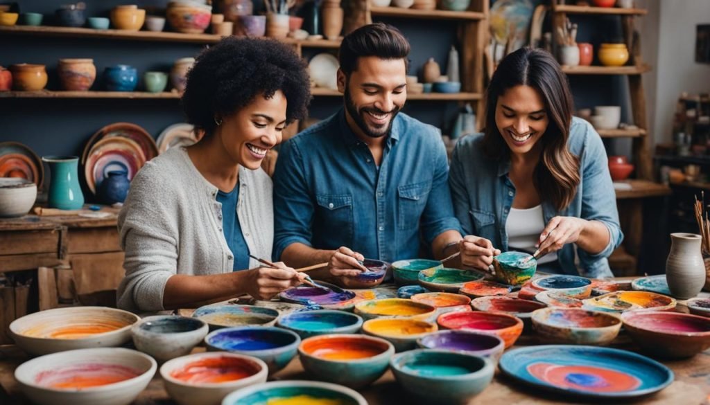 pottery painting 13 Unforgettable Brighton Date Ideas for Couples