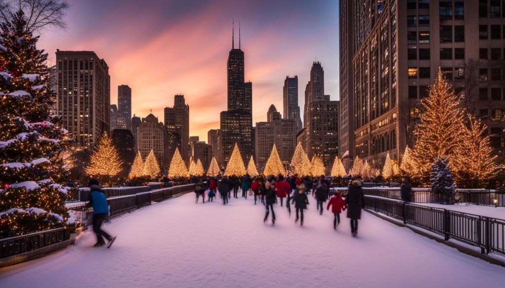 Chicago December travel