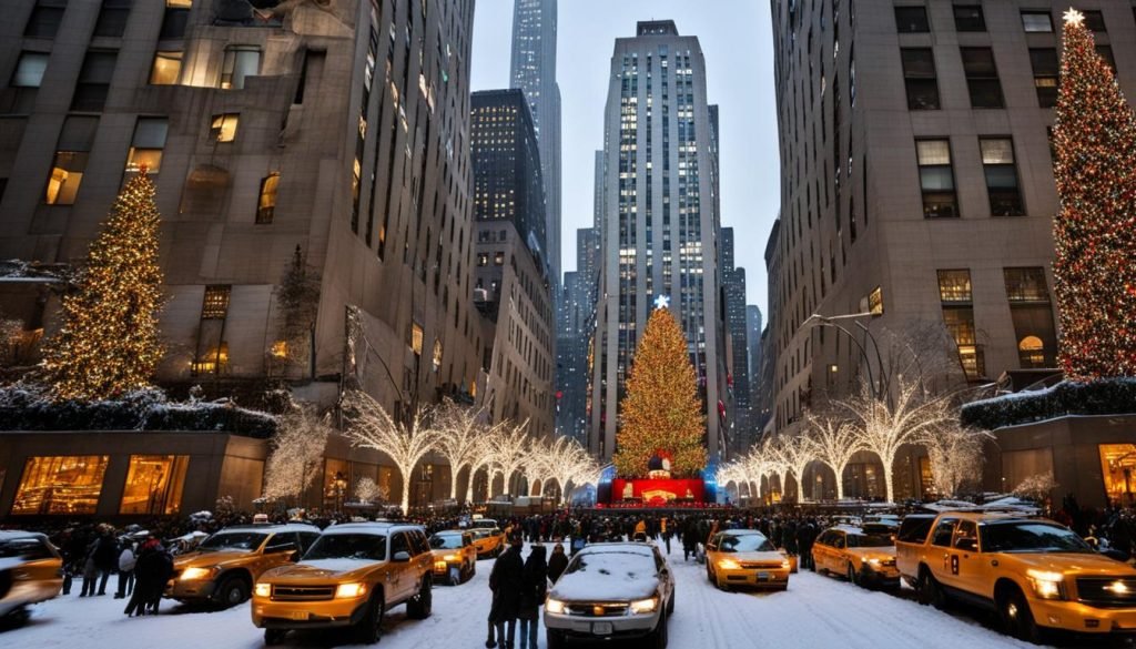 New York City, December travel