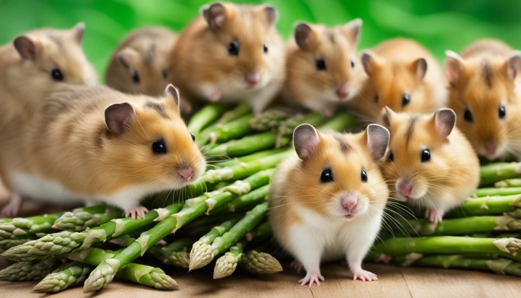can hamsters eat asparagus