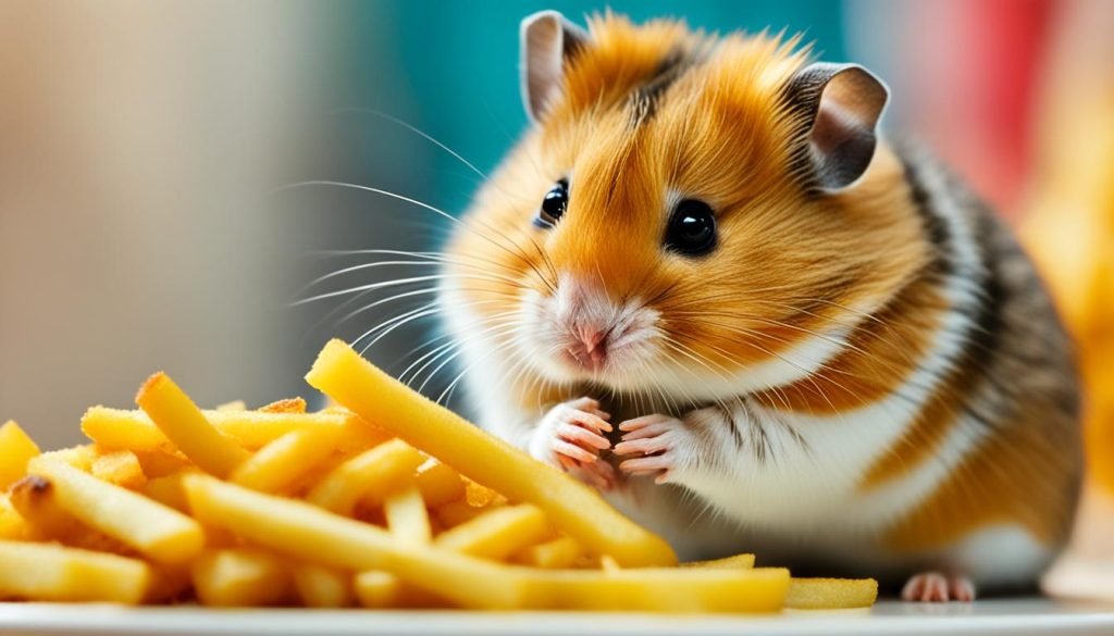 can hamsters eat french fries