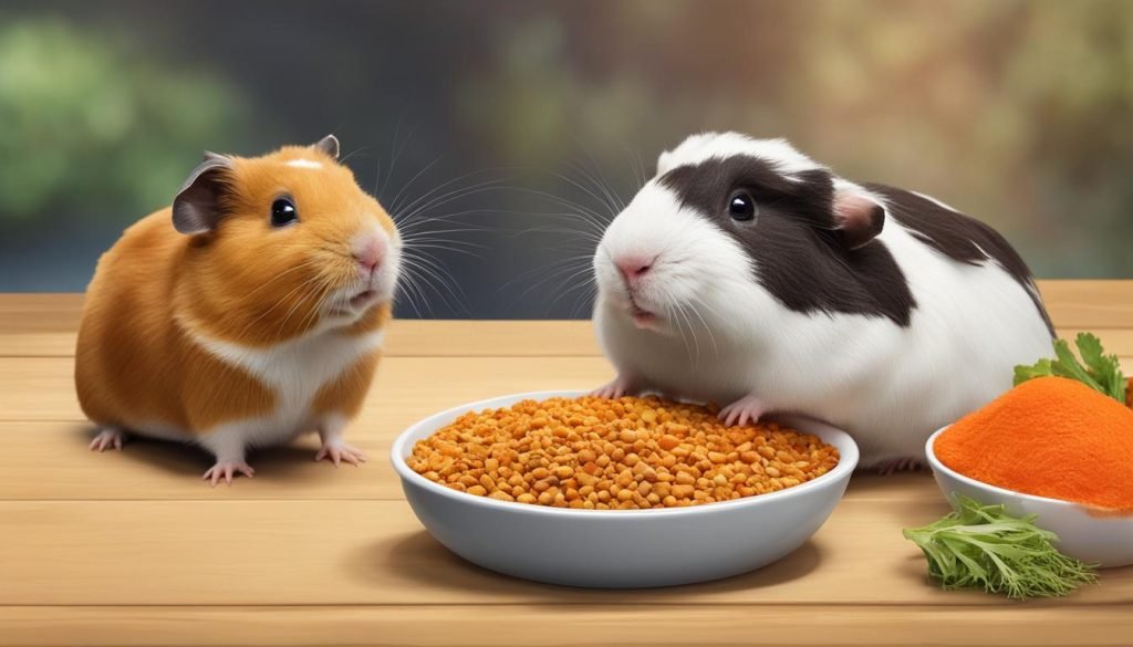 can hamsters eat guinea pig food