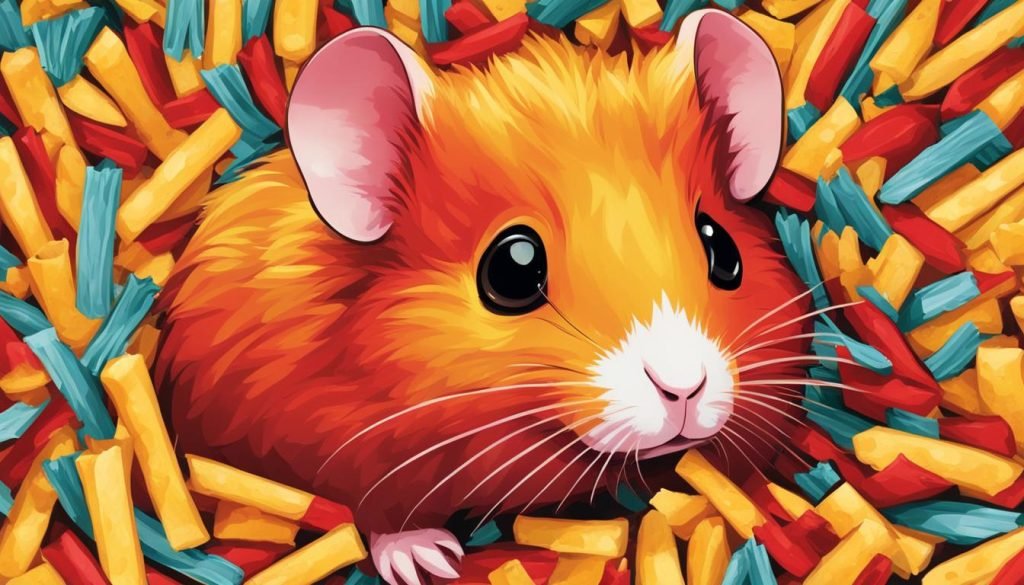 health problems from feeding french fries to hamsters